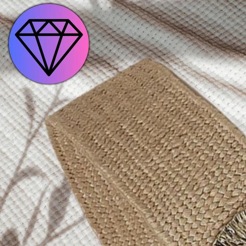 Damski słomiany pasek pleciony okrągła klamra beżowy ozdobny pas na Arena.pl