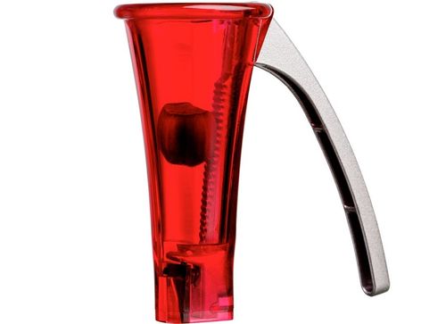 Dziadek do orzechów Drosselmeyer transparentny czerwony na Arena.pl