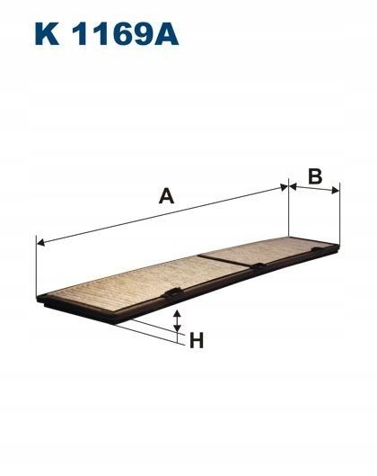 FILTRON FILTR KABINY WĘGLOWY zdjęcie 3