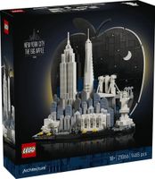 21066 - lego architecture - nowy jork — wielkie jabłko