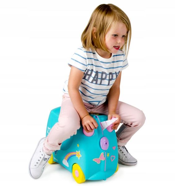 WALIZKA TRUNKI JEŻDŻĄCA WALIZECZKA JEŹDZIK UNICORN zdjęcie 7