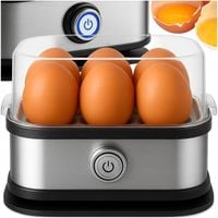 JAJOWAR AUTOMAT DO GOTOWANIA JAJEK OMLETU 6 JAJEK 200W ZESTAW Z MIARKĄ