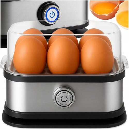 JAJOWAR AUTOMAT DO GOTOWANIA JAJEK OMLETU 6 JAJEK 200W ZESTAW Z MIARKĄ na Arena.pl