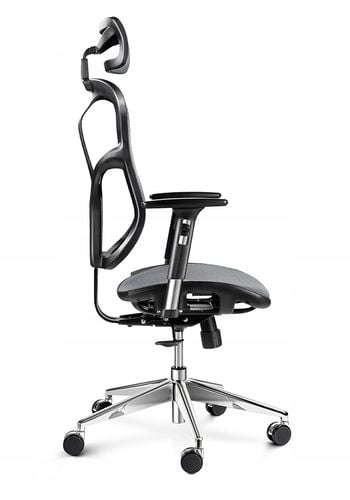 Fotel ergonomiczny Diablo Chairs V-Basic Czarno-szary na Arena.pl