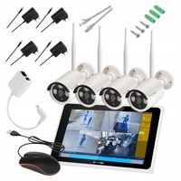 KAMERY WiFi monitor 10 cali REJESTRATOR do kamer MONITORING KAMERA IP Tuya