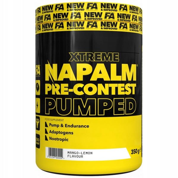 FA XTREME NAPALM PRE-CONTEST PUMPED 350G cherry lemon zdjęcie 1