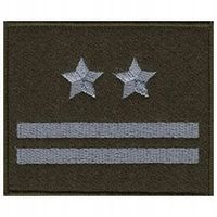 PODPUŁKOWNIK DYSTYNKCJA WOJSKO emblemat na kurtkę