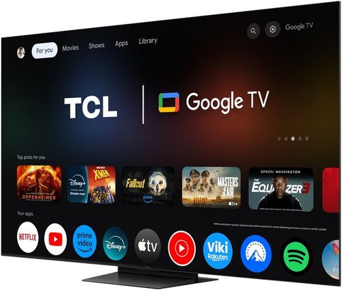 Telewizor TCL 75C7K 75" QD-Mini LED 4K 144Hz Google TV Dolby Atmos na Arena.pl