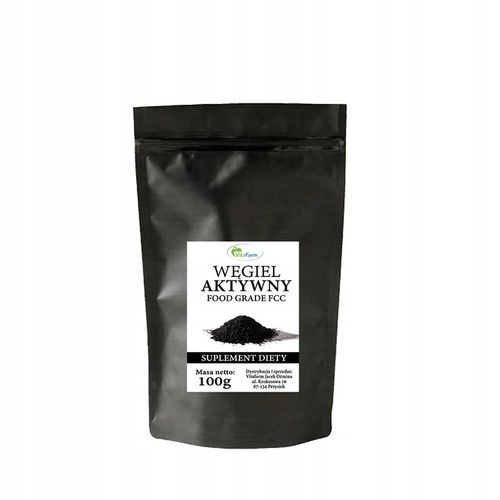 WĘGIEL AKTYWNY DRZEWNY FCC SPOŻYWCZY 250 G PROSZEK na Arena.pl