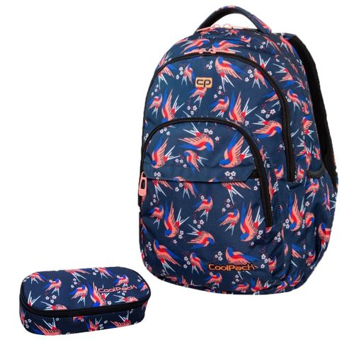 ZESTAW 2 el. Plecak CoolPack BASIC PLUS w kolibry, COLIBRI (B03012SET2CZ) na Arena.pl