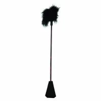 calexotics scandal czarny bat ozdobiony piorami 53,25 cm