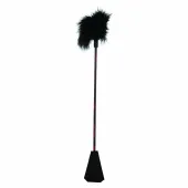 calexotics scandal czarny bat ozdobiony piorami 53,25 cm