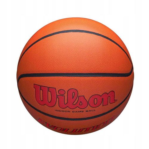 WILSON EVOLUTION RED 7 PIŁKA DO KOSZYKÓWKI MECZOWA na Arena.pl