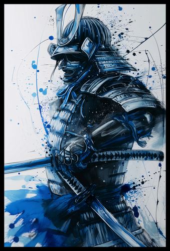 Plakat 40x60cm Samuraj w Błękicie na Arena.pl