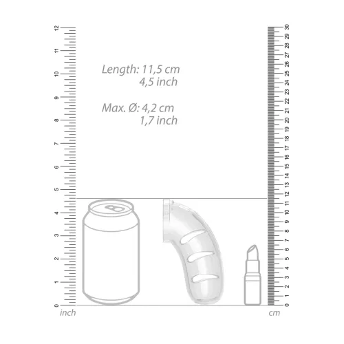 mancage model 11,5 cm system zabezpieczający z plugiem i wentylacją na Arena.pl
