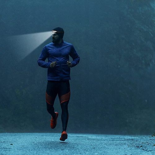 MOCNA LATARKA CZOŁOWA LED REFLEKTOR NA GŁOWĘ COB CZOŁÓWKA na Arena.pl