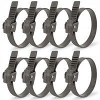 Samozaciskowy pasek PCV uchwyt do mocowania koła roweru na bagażnik 8 sztuk