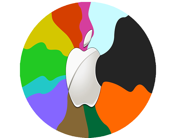 Opłatek na tort Apple zdjęcie 1