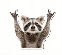 Naklejka Wlepa Szop Pedro Pedro Pedro Leniwiec Zwierzak Ozdoba Tuning Cool