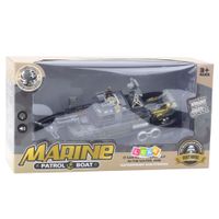 DLA DZIECI ŁÓDŹ PATROLOWA ŚWIATŁA DŹWIĘKI  RUCHOME ELEMENTY