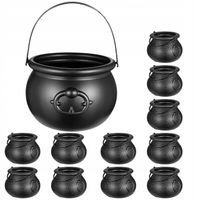 12 szt Kociołek czarownicy hallowen 7 cm