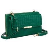 elegancka mini torebka-portfel na długim, doczepianym pasku - 4u cavaldi