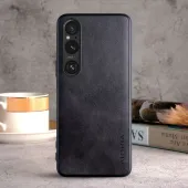 Etui AIORIA Vintage LEATHER do Sony Xperia 1 V czarny