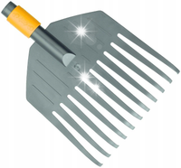 FISKARS QuikFit Głowica Grabie do liści trawy z tworzywa wąskie ogrodowe