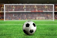 FOTOTAPETA piłkarska piłka bramka gol stadion