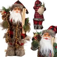 FIGURKA ŚWIĘTY MIKOŁAJ SKANDYNAWSKI DEKORACJA ŚWIĄTECZNA PREZENT 45CM