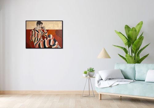 Plakat 80x60cm Przerwa Aby Odetchnąć na Arena.pl