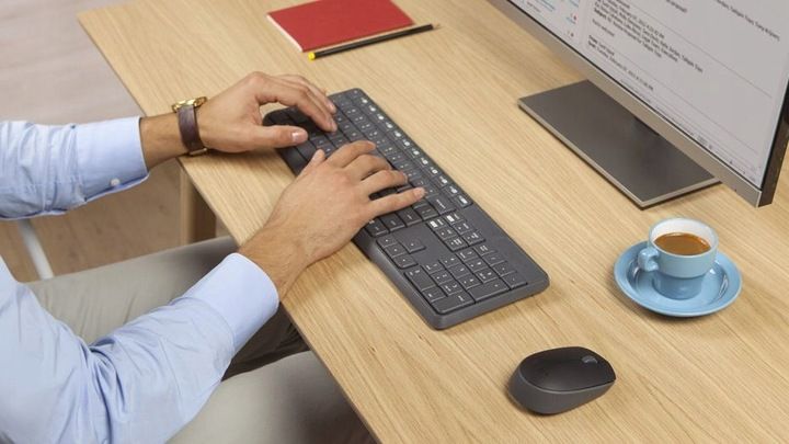 Zestaw LOGITECH MK235 Wireless Desktop 920-007931 zdjęcie 6