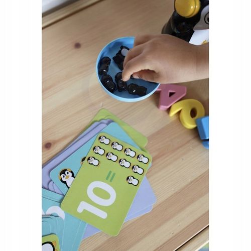 WAGA SZALKOWA RÓWNOWAŻNA EDUKACYJNA Nauka Liczenia Pingwin DLA DZIECI na Arena.pl