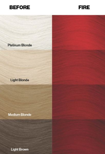 CRAZY COLOR Krem do koloryzacji włosów No. 56 - Fire - 100ml zdjęcie 2