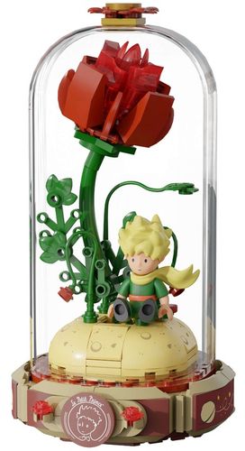 KLOCKI LICENCYJNE PANTASY MAŁY KSIĄŻĘ JEDYNA RÓŻA 211 EL. BAJKA KSIĄŻKA na Arena.pl