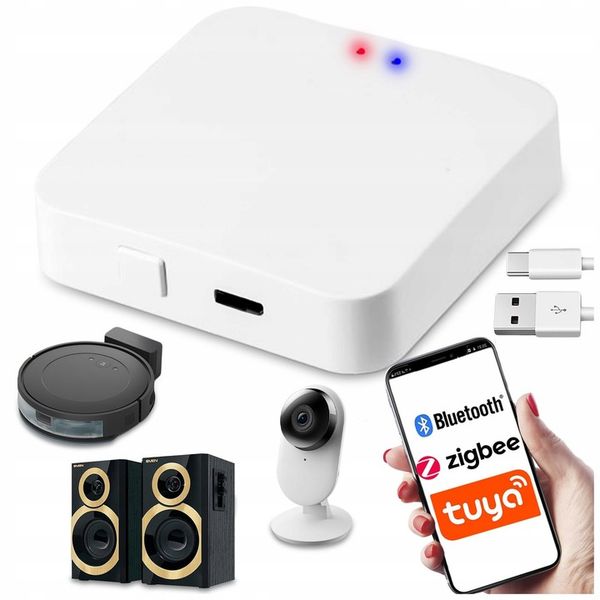 BRAMKA ZigBee 3.0 BRAMA Centrala Centralka SMART LIFE WIFI Centralka zdjęcie 1