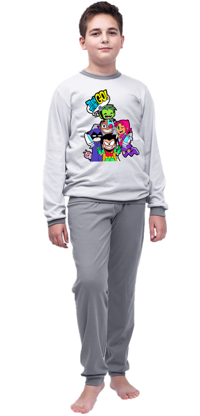 Piżama dziecięca Młodzi Tytani zdjęcie 2