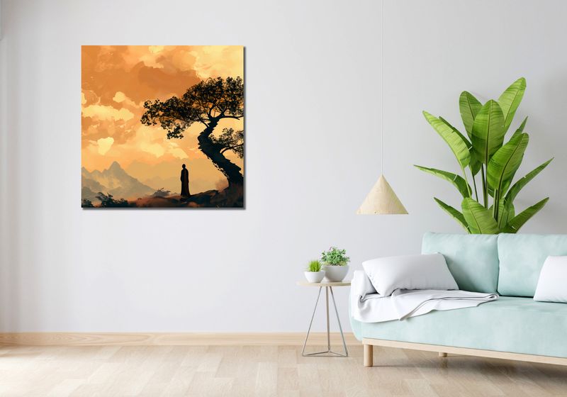 Obraz 90x90cm Zen zdjęcie 2