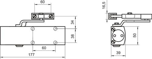 samozamykacz sts-1500 srebrny - mp gez 1500s na Arena.pl