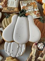 CIASTKO LUKROWANE JESIENNA DYNIA PODŁUŻNA BIAŁA