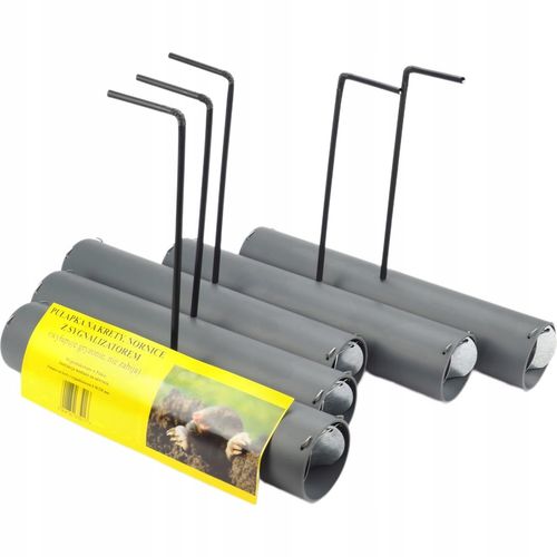 Pułapka na krety z sygnalizatorem - zestaw 5 sztuk na Arena.pl