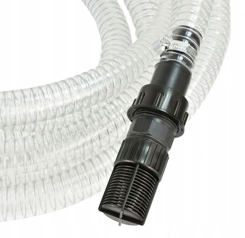 WĄŻ SSĄCY 4M DO POMPY HYDROFORU ZAWÓR ZWROTNY KOSZ ZŁĄCZE 1" ZBROJONY MOCNY na Arena.pl