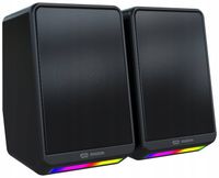 GŁOŚNIKI KOMPUTEROWE DLA GRACZY GAMINGOWE USB RGB PODŚWIETLANE NA PREZENT