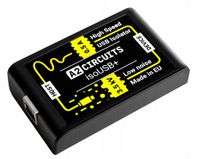 Izolator USB DAC High Speed | isoUSB+ v2 | 500 mA 3750 V | Made in PL