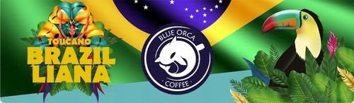 Kawa ziarnista Brazilliana Toucano 1kg x2 Świeżo Palona Arabica 100% na Arena.pl