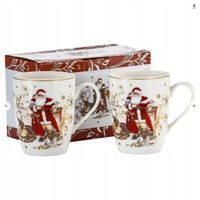 2x Kubek świąteczny 360 ml Boże Narodzenie dla dwojga Kubki