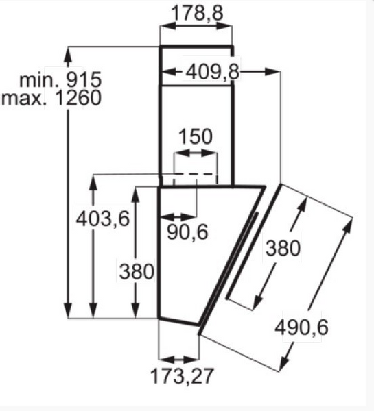 Okap Electrolux LFV616K zdjęcie 2