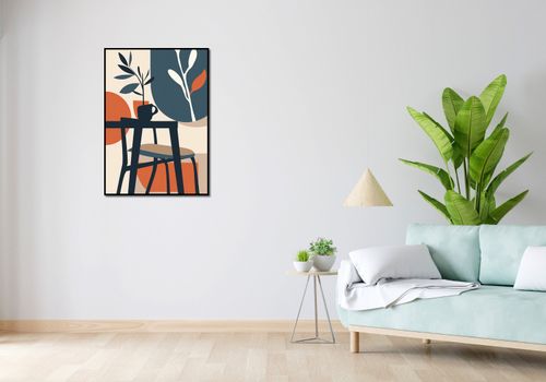 Plakat 64x90cm Poranek w Cieniu Drzew na Arena.pl