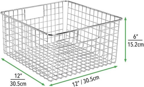 Kosz pojemnik metalowy do przechowywania 2szt na Arena.pl