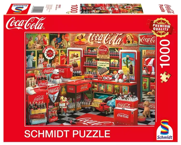 Puzzle PQ 1000 Coca-Cola Nostalgia G3 zdjęcie 1